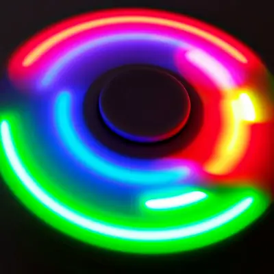 Representative photo for Light-Up LED Fidget Spinners