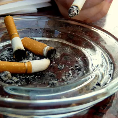 Representative photo for Heavy Glass Ashtray, 4 in